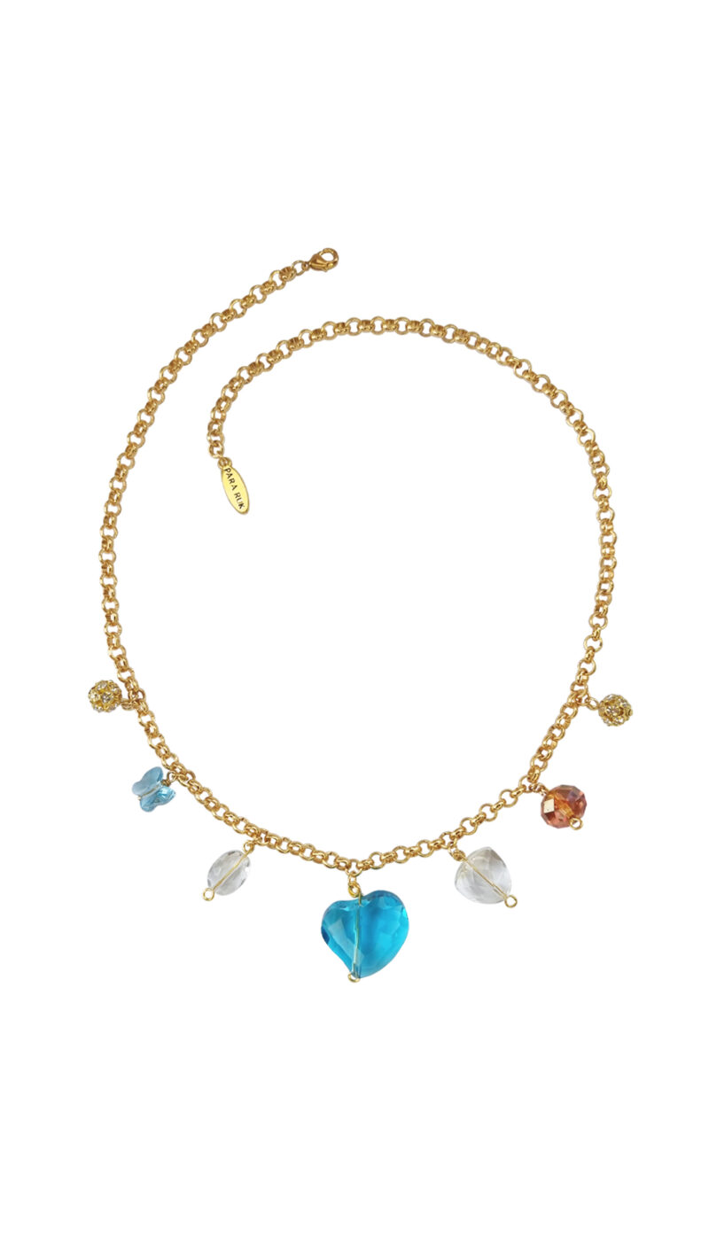 Gold plated necklace "Ischia"