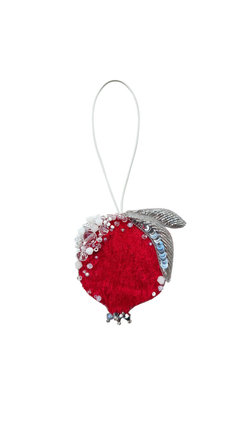 Pomegranate Tree Decoration Light Red