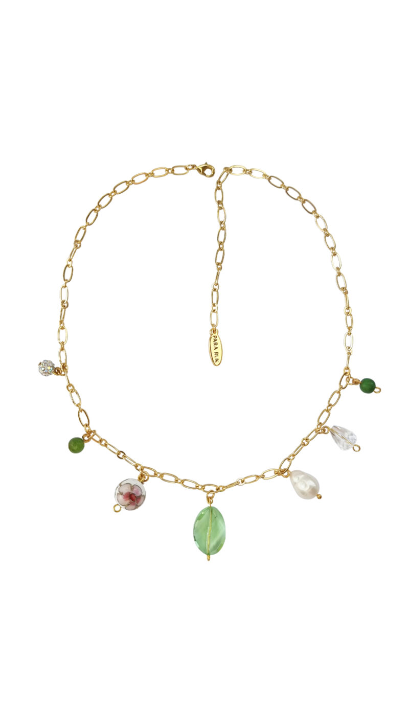 Gold plated necklace "Isola d'Elba"