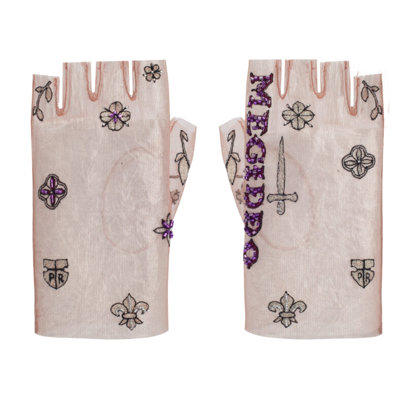 "Megiddo" Embroidered Gloves