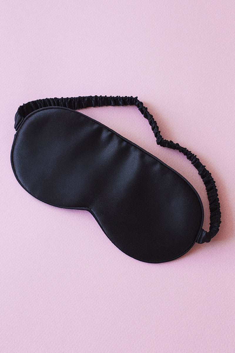 Black Silk Sleep Masks PRE-ORDER