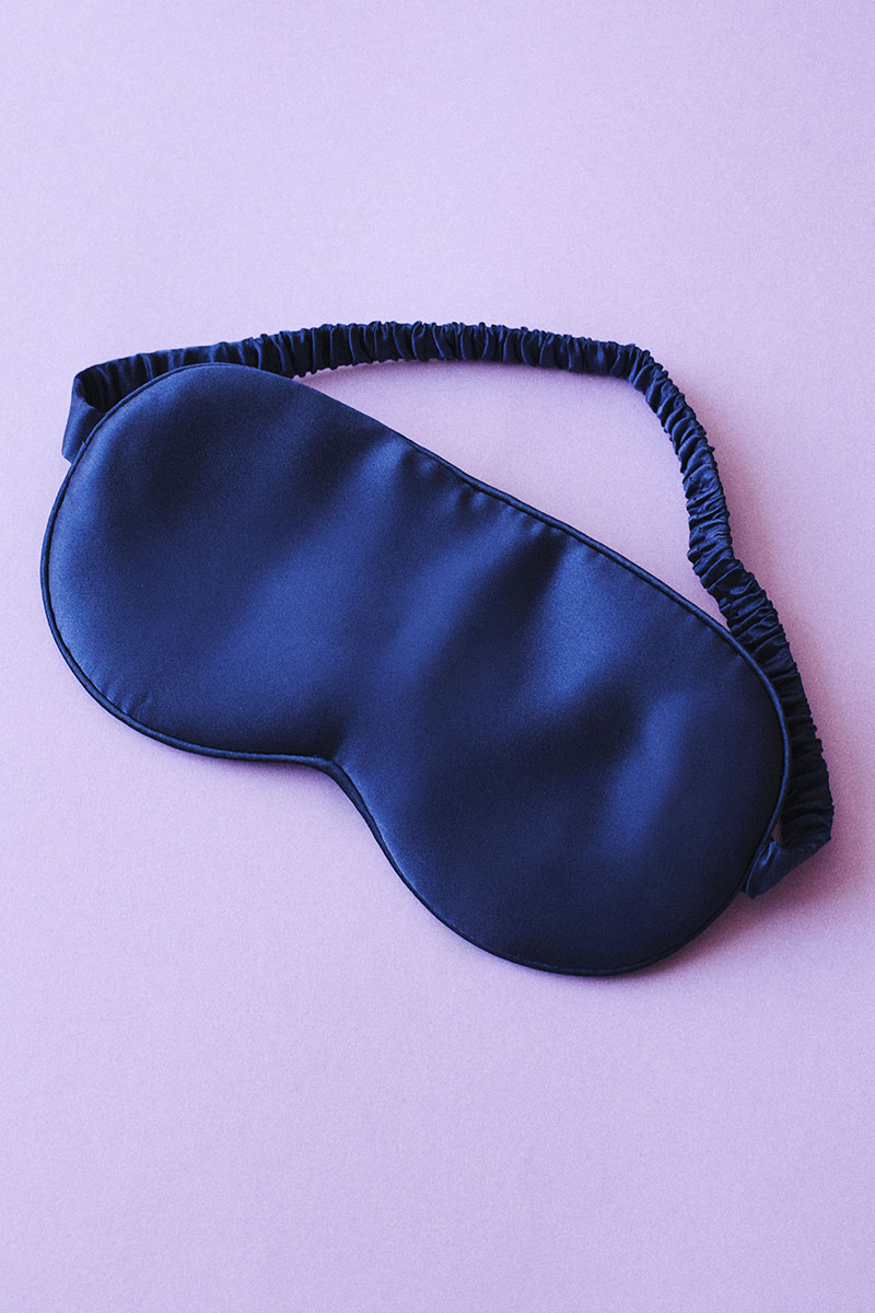 Dark Blue Silk Sleep Masks PRE-ORDER
